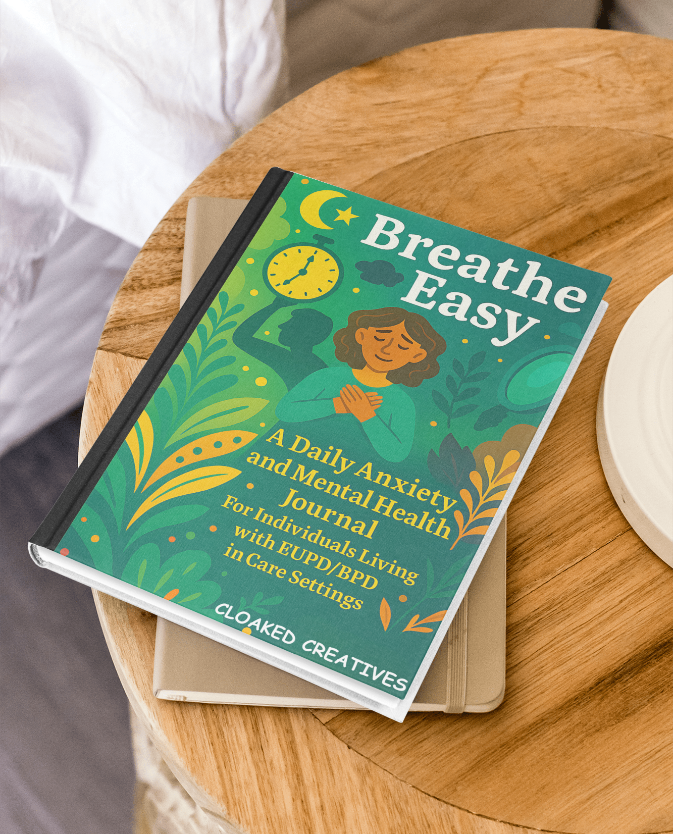 Breathe Easy: Mental Health & Anxiety Journal for BPD/EUPD | Guided Self-Care Workbook for Emotional Regulation Soft copy
