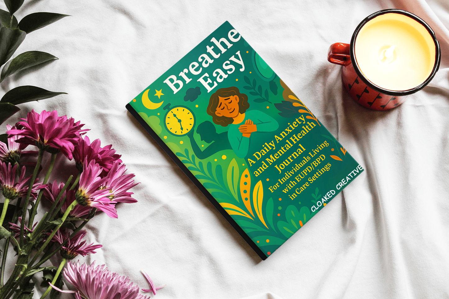 Breathe Easy: Mental Health & Anxiety Journal for BPD/EUPD | Guided Self-Care Workbook for Emotional Regulation
