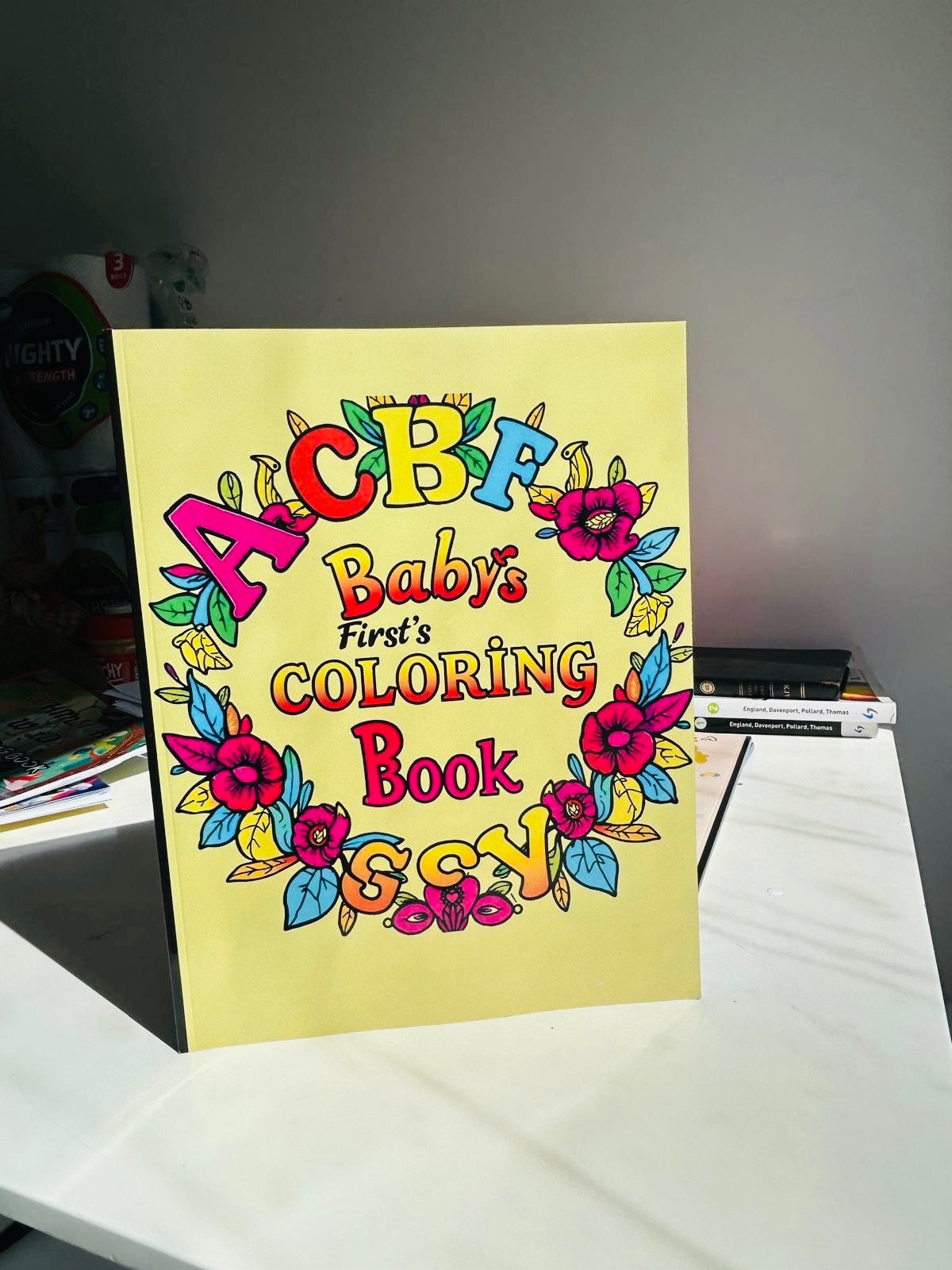 Baby's First Coloring Book: ABC Fun For Toddlers