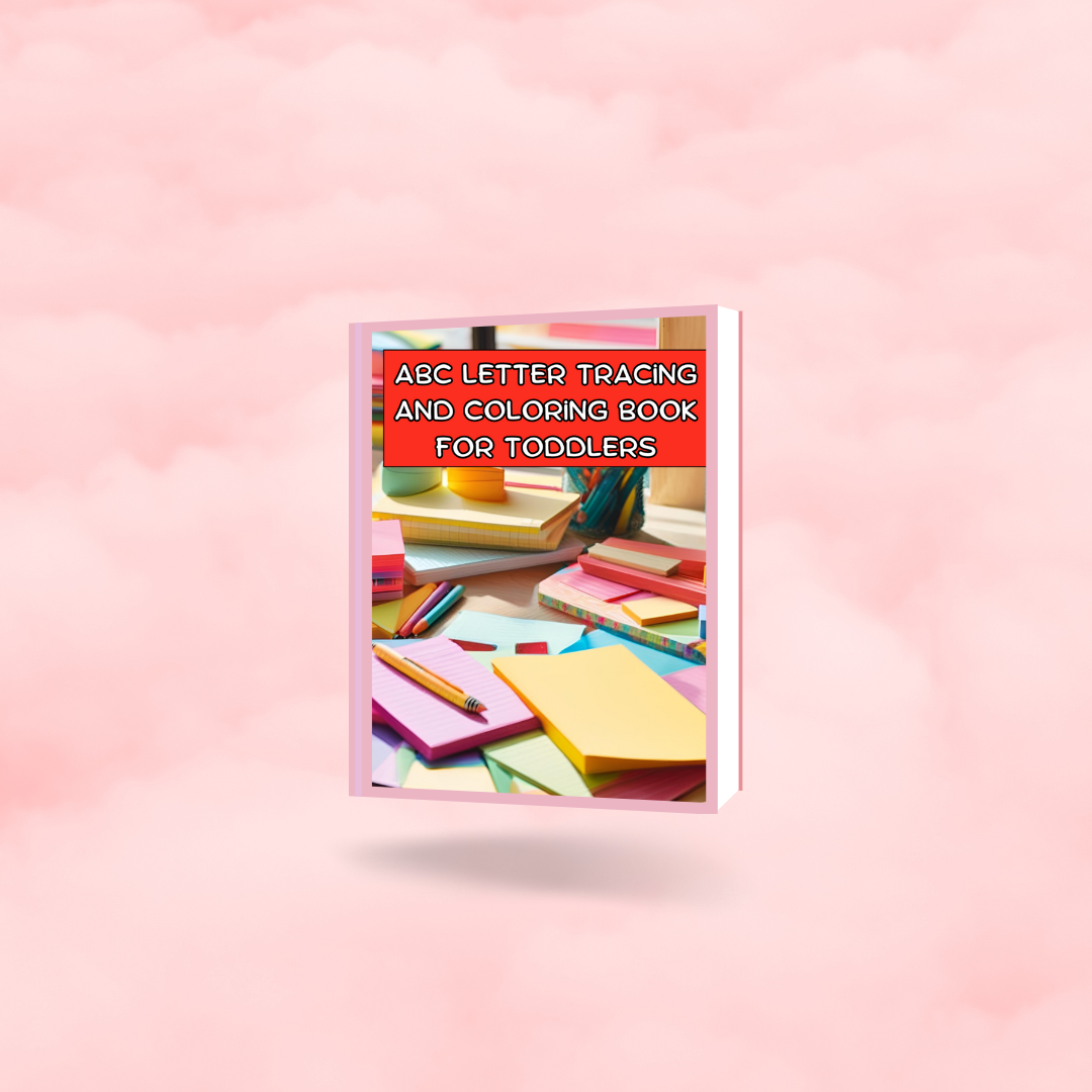 ABC Letter Tracing and Coloring Book for Toddlers