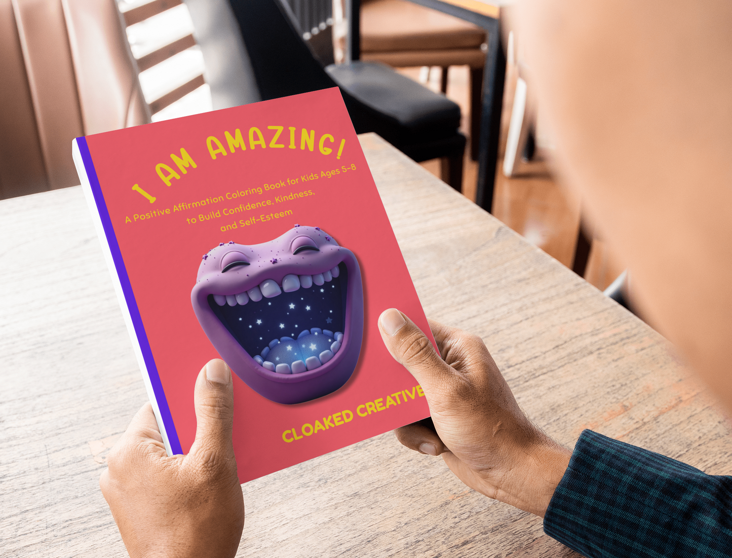 I am Amazing:  A Positive Affirmation Coloring Book for Kids Ages 5–8 to Build Confidence, Kindness, and Self-Esteem