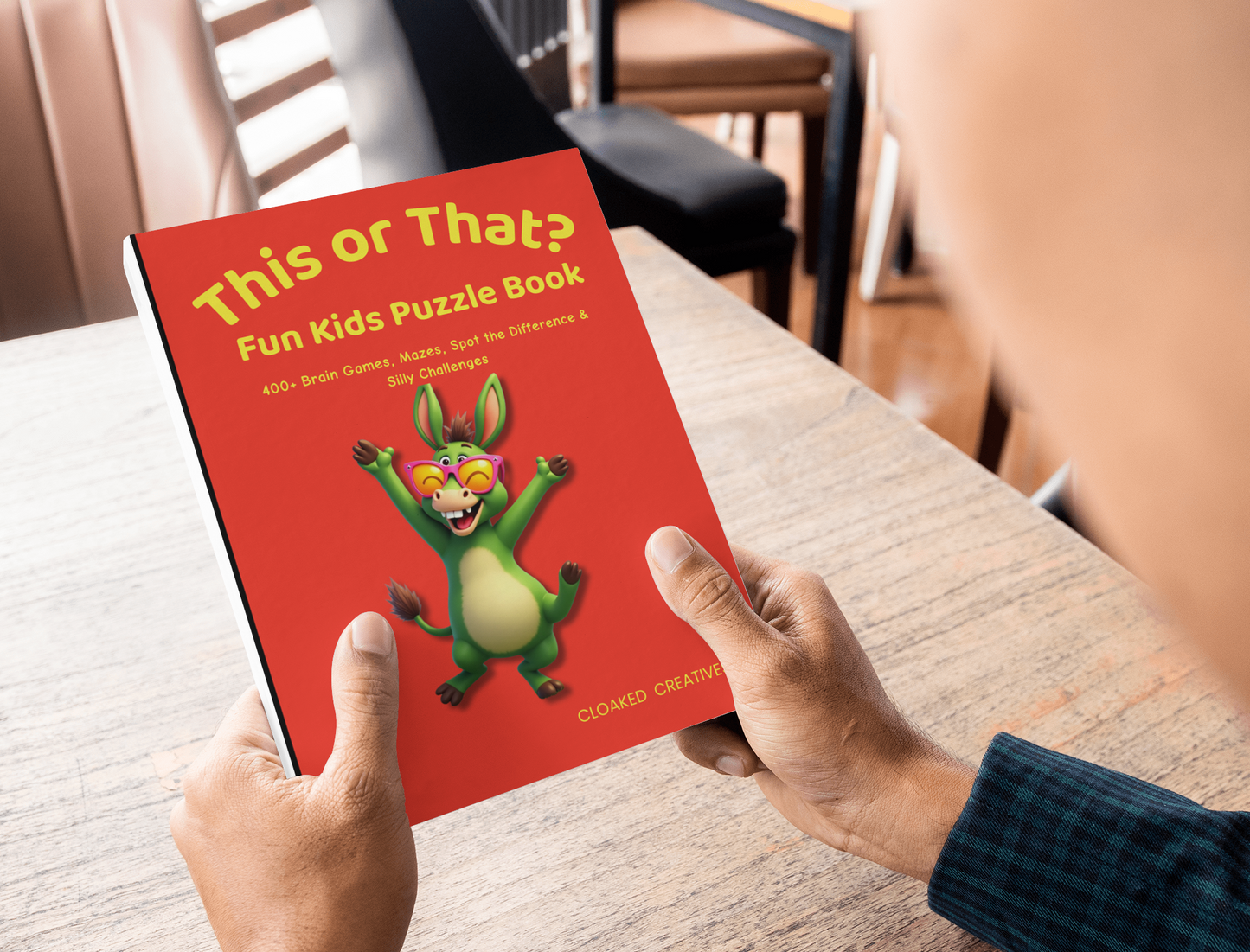 This or That? Fun Kids Puzzle Book: 400+ Brain Games, Mazes, Spot the Difference & Silly Challenges