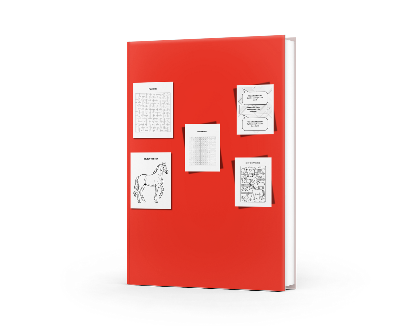 This or That? Fun Kids Puzzle Book: 400+ Brain Games, Mazes, Spot the Difference & Silly Challenges